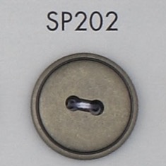 SP202 ABS樹脂製 メッキ釦[ボタン] 大阪プラスチック工業(DAIYA BUTTON)