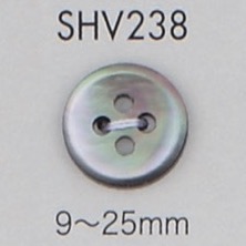 SHV238 4つ穴 貝ボタン 大阪プラスチック工業(DAIYA BUTTON)