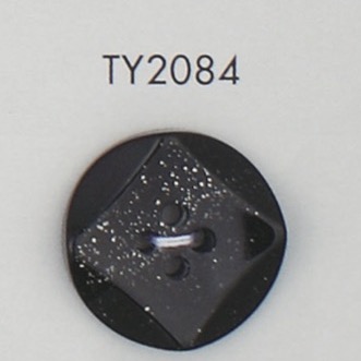 TY2084 ポリエステル樹脂製 4つ穴ボタン 大阪プラスチック工業(DAIYA BUTTON)