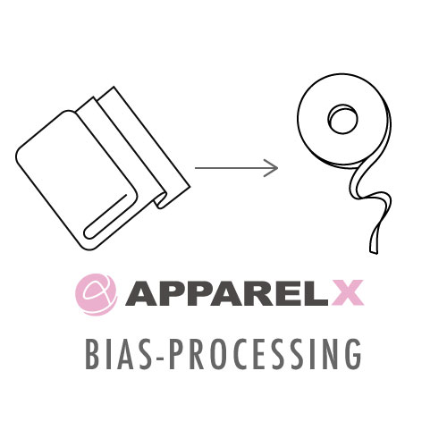 BIAS-PROCESSING バイアステープカット加工(生地幅122cm以下)[システム]