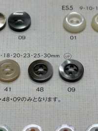 ES105 DAIYA BUTTONS 貝調ポリエステルボタン 大阪プラスチック工業(DAIYA BUTTON) サブ画像