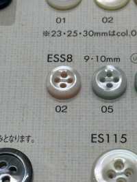 ESS8 DAIYA BUTTONS カラフル 貝調ポリエステルボタン 大阪プラスチック工業(DAIYA BUTTON) サブ画像