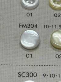 FM304 DAIYA BUTTONS 貝調ポリエステルボタン 大阪プラスチック工業(DAIYA BUTTON) サブ画像