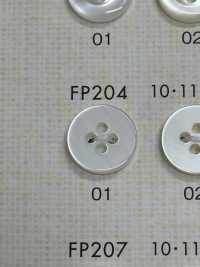 FP204 DAIYA BUTTONS 貝調ポリエステルボタン 大阪プラスチック工業(DAIYA BUTTON) サブ画像