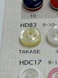 HD83 DAIYA BUTTONS 耐衝撃HYPER DURABLE""シリーズ 貝調ポリエステルボタン"" 大阪プラスチック工業(DAIYA BUTTON) サブ画像