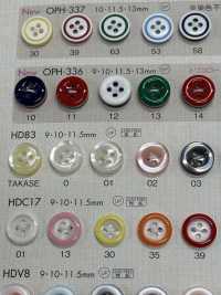 HD83 DAIYA BUTTONS 耐衝撃HYPER DURABLE""シリーズ 貝調ポリエステルボタン"" 大阪プラスチック工業(DAIYA BUTTON) サブ画像