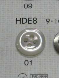 HDE8 DAIYA BUTTONS 耐衝撃HYPER DURABLE""シリーズ 貝調ポリエステルボタン"" 大阪プラスチック工業(DAIYA BUTTON) サブ画像