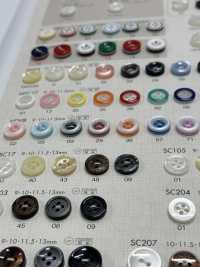 HDV8 DAIYA BUTTONS 耐衝撃HYPER DURABLE""シリーズ 貝調ポリエステルボタン"" 大阪プラスチック工業(DAIYA BUTTON) サブ画像