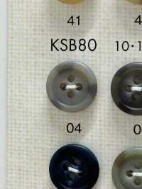 KSB80 上品 カラー豊富 4つ穴 ポリエステルボタン 大阪プラスチック工業(DAIYA BUTTON) サブ画像