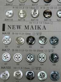 MA18 DAIYA BUTTONS 貝調ポリエステルボタン 大阪プラスチック工業(DAIYA BUTTON) サブ画像