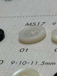 MS17 DAIYA BUTTONS 貝調ポリエステルボタン 大阪プラスチック工業(DAIYA BUTTON) サブ画像