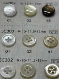 SC300 DAIYA BUTTONS 貝調ポリエステルボタン 大阪プラスチック工業(DAIYA BUTTON) サブ画像