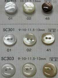 SC301 DAIYA BUTTONS 貝調ポリエステルボタン 大阪プラスチック工業(DAIYA BUTTON) サブ画像