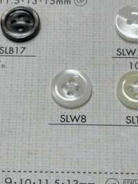 SLW8 DAIYA BUTTONS 貝調ポリエステルボタン 大阪プラスチック工業(DAIYA BUTTON) サブ画像