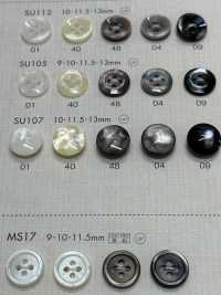 SU107 DAIYA BUTTONS 貝調ポリエステルボタン 大阪プラスチック工業(DAIYA BUTTON) サブ画像