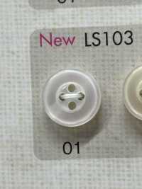 LS103 4穴プラスチックボタン 大阪プラスチック工業(DAIYA BUTTON) サブ画像