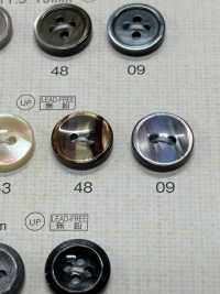 SC104 DAIYA BUTTONS 耐衝撃HYPER DURABLE""シリーズ 貝調ポリエステルボタン"" 大阪プラスチック工業(DAIYA BUTTON) サブ画像