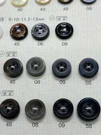 SC200 DAIYA BUTTONS 耐衝撃HYPER DURABLE""シリーズ 水牛調ポリエステルボタン"" 大阪プラスチック工業(DAIYA BUTTON) サブ画像