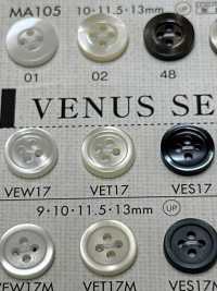 VES17 DAIYA BUTTONS 貝調ポリエステルボタン 大阪プラスチック工業(DAIYA BUTTON) サブ画像