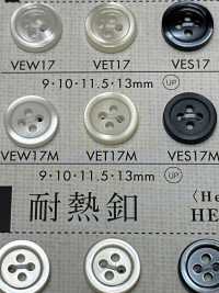 VES17M DAIYA BUTTONS 貝調ポリエステルボタン 大阪プラスチック工業(DAIYA BUTTON) サブ画像