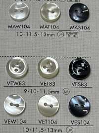 VES83 DAIYA BUTTONS 貝調ポリエステルボタン 大阪プラスチック工業(DAIYA BUTTON) サブ画像