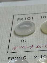 FR101 DAIYA BUTTONS 貝調ポリエステルボタン 大阪プラスチック工業(DAIYA BUTTON) サブ画像