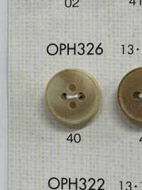 OPH326 上品 4つ穴 ポリエステルボタン 大阪プラスチック工業(DAIYA BUTTON) サブ画像