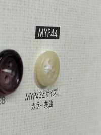 MYP44 ポリエステル樹脂製 4つ穴ボタン サブ画像