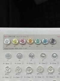 OPH338 DAIYA BUTTONS 四ツ穴 ポリエステルボタン 大阪プラスチック工業(DAIYA BUTTON) サブ画像