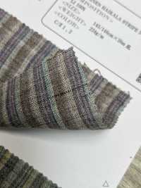 OA35441 40/1 LINEN HAIKALA STRIPE 5[生地] 小原屋繊維 サブ画像