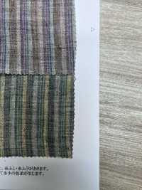 OA35441 40/1 LINEN HAIKALA STRIPE 5[生地] 小原屋繊維 サブ画像