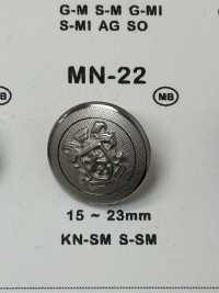 MN-22 メタルボタン 大阪プラスチック工業(DAIYA BUTTON) サブ画像