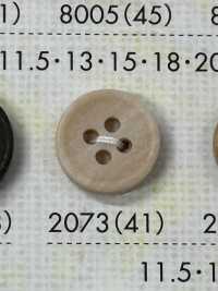 2073 ポリエステル樹脂製 フチあり 4つ穴ボタン サブ画像