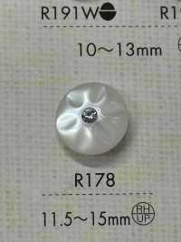 R178 ポリエステル樹脂製ボタン 大阪プラスチック工業(DAIYA BUTTON) サブ画像