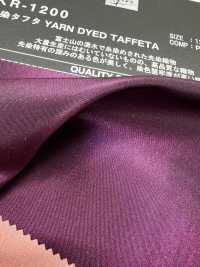 KR1200 先染タフタ YARN DYED TAFFETA[生地] キャラファブリック サブ画像