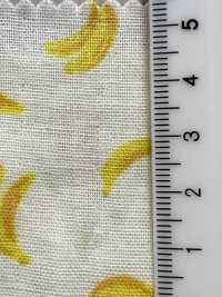 850511 SEVENBERRY® Wガーゼ soft touch gauze Banan&Dinosaur[生地] VANCET サブ画像