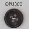 OPU300 ユリア樹脂製 フチあり 4つ穴ボタン