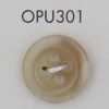 OPU301 ユリア樹脂製 フチあり 4つ穴ボタン