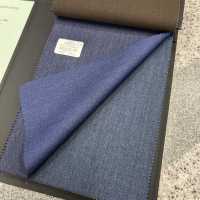 56510-30 25SSHERDREX 【TWILL CHAMBRAY】 ツイルシャンブレー 無地 青[生地] 国島株式会社 サブ画像