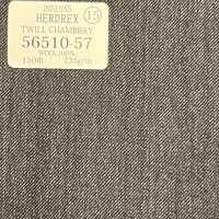 56510-57 25SSHERDREX 【TWILL CHAMBRAY】 ツイルシャンブレー 鈍色 無地[生地] 国島株式会社 サブ画像