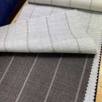 15CN1514 CANONICO カノニコ PURE WOOL TROPICAL SUITINGS ペンシルストライプ グレー[生地] CANONICO サブ画像