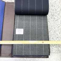 15CN1540 2025SS CANONIC カノニコ 21μ RUSTIC TROPICAL ペンシルストライプ グレー[生地] CANONICO サブ画像