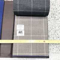 15CN1574 CANONIC カノニコ WOOL SILK&LINEN TROPICAL ウィンドペン ベージュ[生地] CANONICO サブ画像