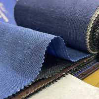 15CN1583 CANONIC カノニコ 21μ WOOL&LINEN TROPICAL 青 無地[生地] CANONICO サブ画像