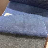 15CN1583 CANONIC カノニコ 21μ WOOL&LINEN TROPICAL 青 無地[生地] CANONICO サブ画像