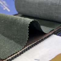 15CN1585 CANONIC カノニコ 21μ WOOL&LINEN TROPICAL 緑 無地[生地] CANONICO サブ画像