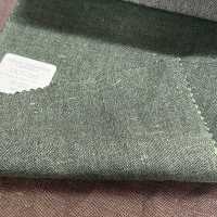 15CN1585 CANONIC カノニコ 21μ WOOL&LINEN TROPICAL 緑 無地[生地] CANONICO サブ画像