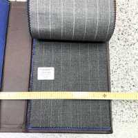 15CN1600 CANONIC カノニコ 21μ RUSTIC TROPICAL ピンストライプ グレー[生地] CANONICO サブ画像