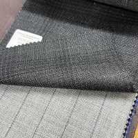 15CN1601 CANONIC カノニコ MESH SUITING(耳なし) グレンチェック ダークグレー[生地] CANONICO サブ画像