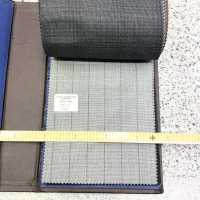 15CN1602 2025SS CANONIC カノニコ MESH SUITING(耳なし) ピンストライプ グレー[生地] CANONICO サブ画像